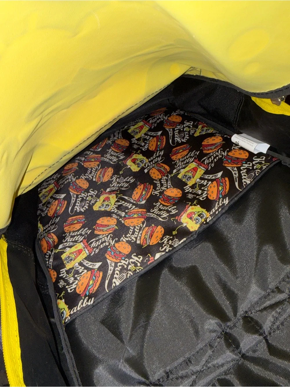 SpongeBob Krabby Patty Backpack Set